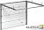 Гаражные автоматические ворота ALUTECH Trend размер 2500х2250 мм в Щелкино 