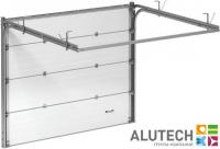 Гаражные автоматические ворота ALUTECH Trend размер 2500х2250 мм в Щелкино 